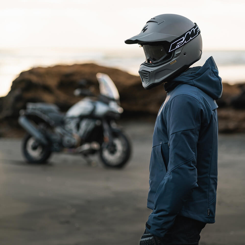 REV'IT! | Afterburn H2O Men's Jacket - Dark Grey - Men's Textile Jackets - Peak Moto