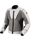 REV'IT! | Airwave 4 Jacket - Silver - Anthracite - Men's Textile Jackets - Peak Moto