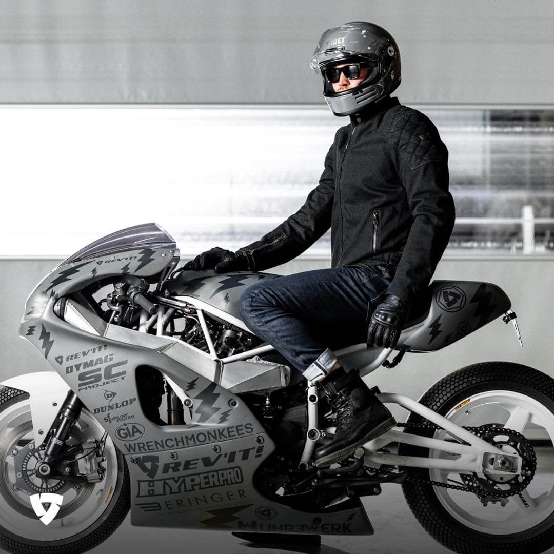 REV'IT! | Dale Men's Jacket - Black - Men's Textile Jackets - Peak Moto