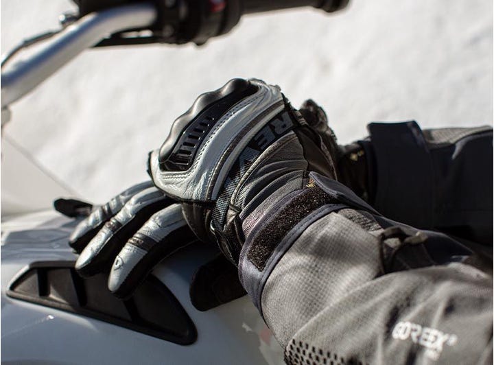 REV'IT! | Dominator 3 GTX Glove - Black - Sand - Gloves - Peak Moto