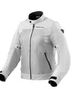 REV'IT! | Eclipse 2 Ladies Jacket - Silver - Women's Textile Jackets - Peak Moto