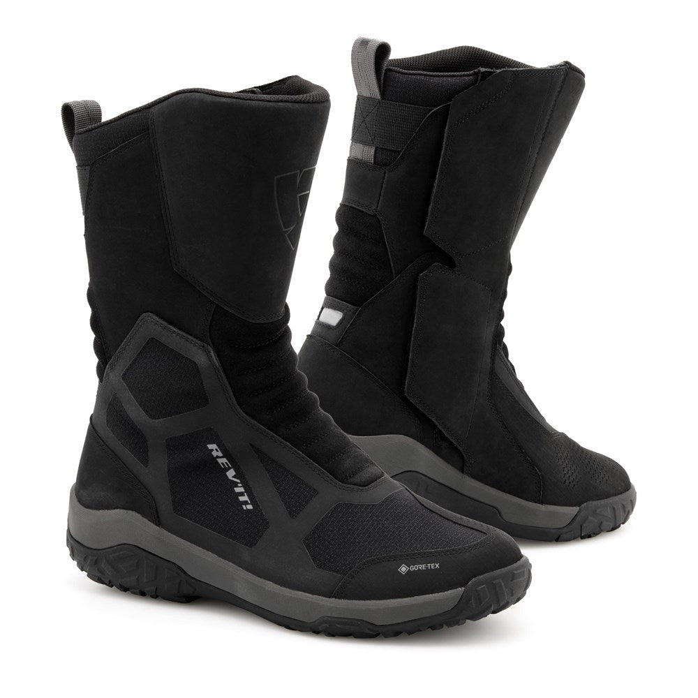 REV'IT! | Everest GTX Unisex Boots - Black - Boots & Shoes - Peak Moto