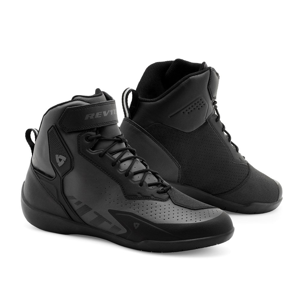 REV'IT! | G - Force 2 Shoes - Black - Anthracite - Boots & Shoes - Peak Moto