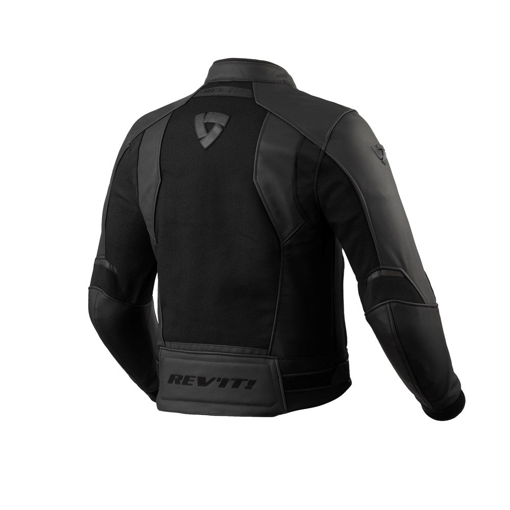 REV'IT! | Ignition 4 H2O Jacket - Black - Leather Jackets - Peak Moto