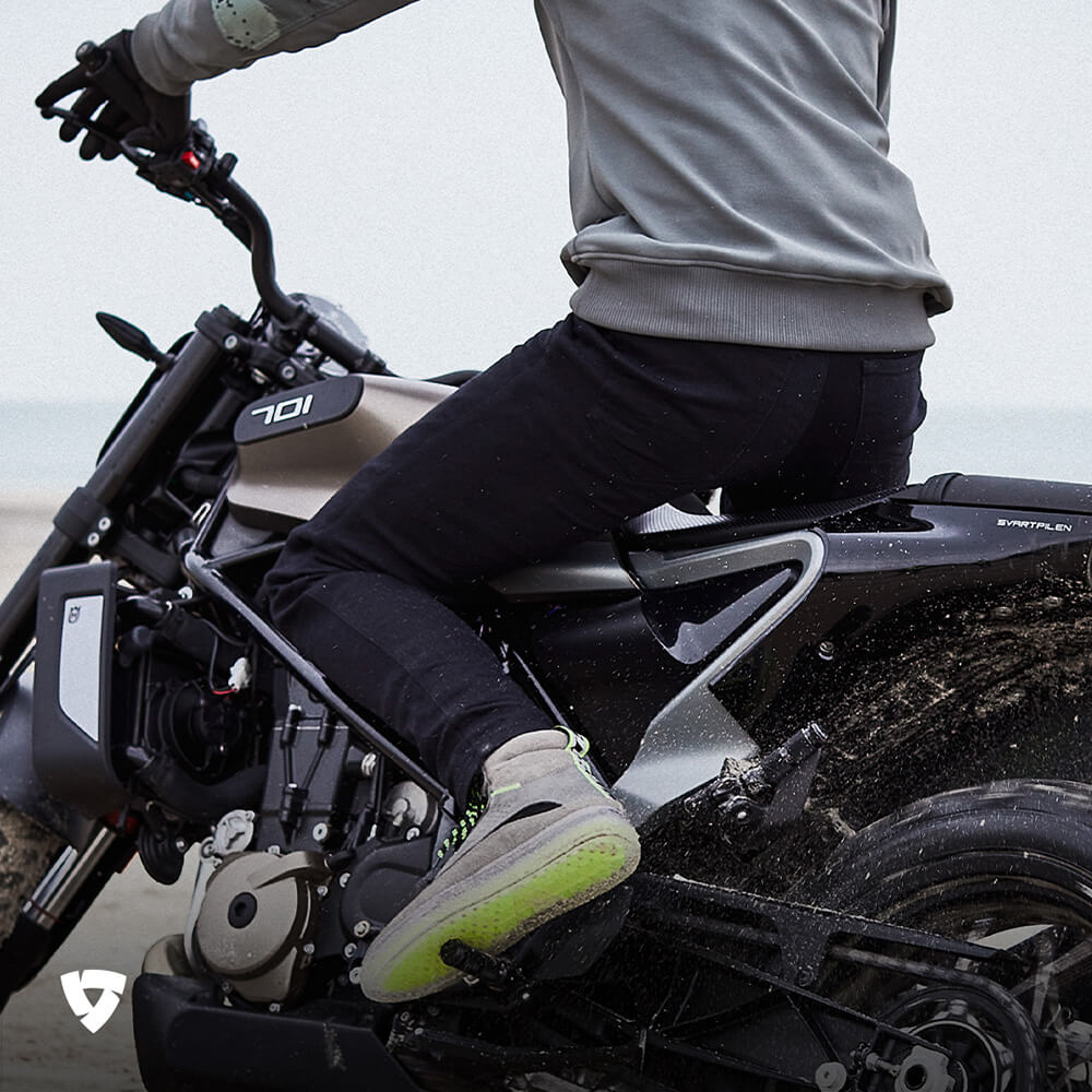 REV'IT! | Jackson 2 SK Men's Jeans - Black - Men's Pants - Peak Moto