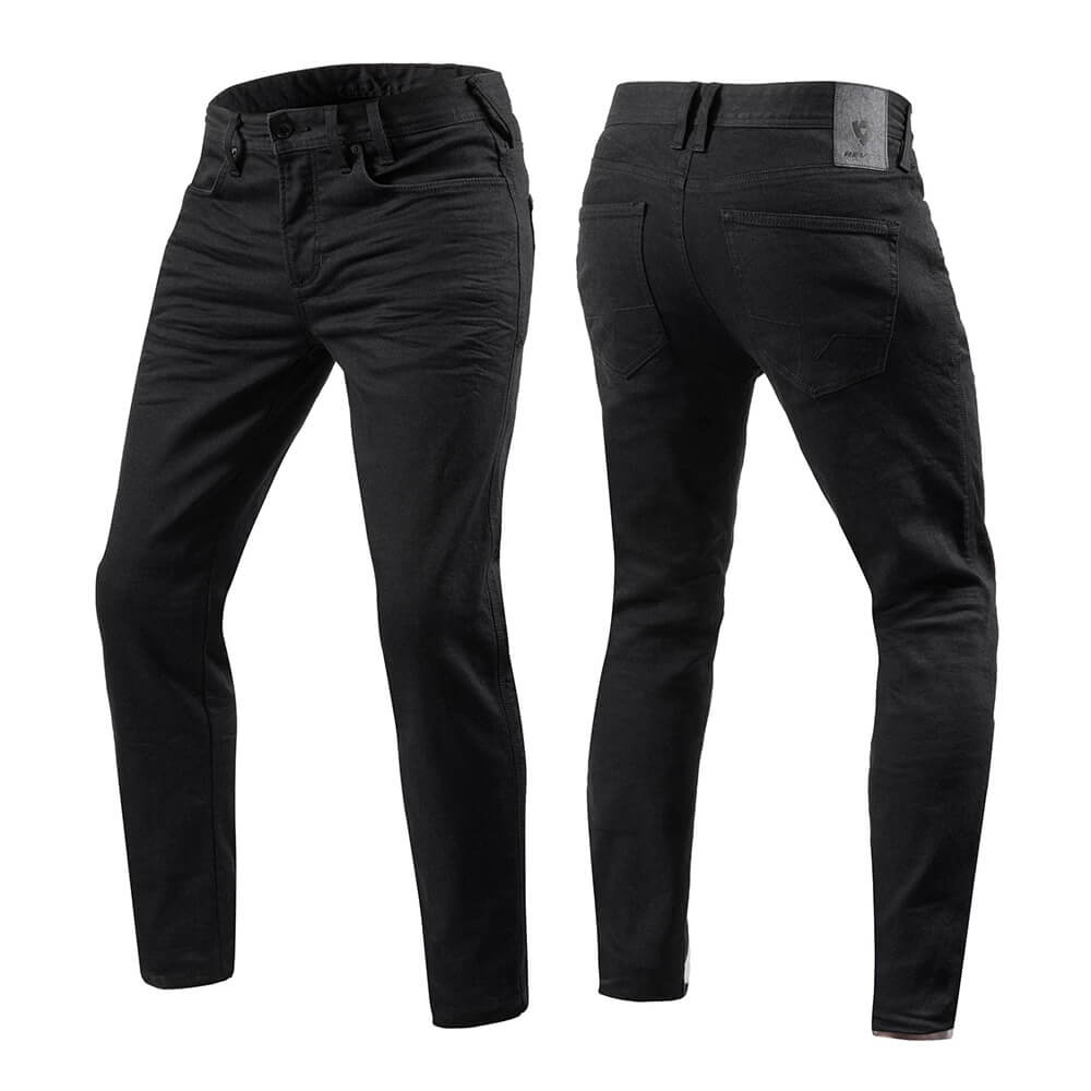 REV'IT! | Jackson 2 SK Men's Jeans - Black - Men's Pants - Peak Moto