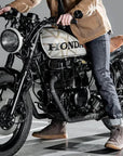 REV'IT! | Lewis Selvedge TF Jeans - Dark Blue - Men's Pants - Peak Moto