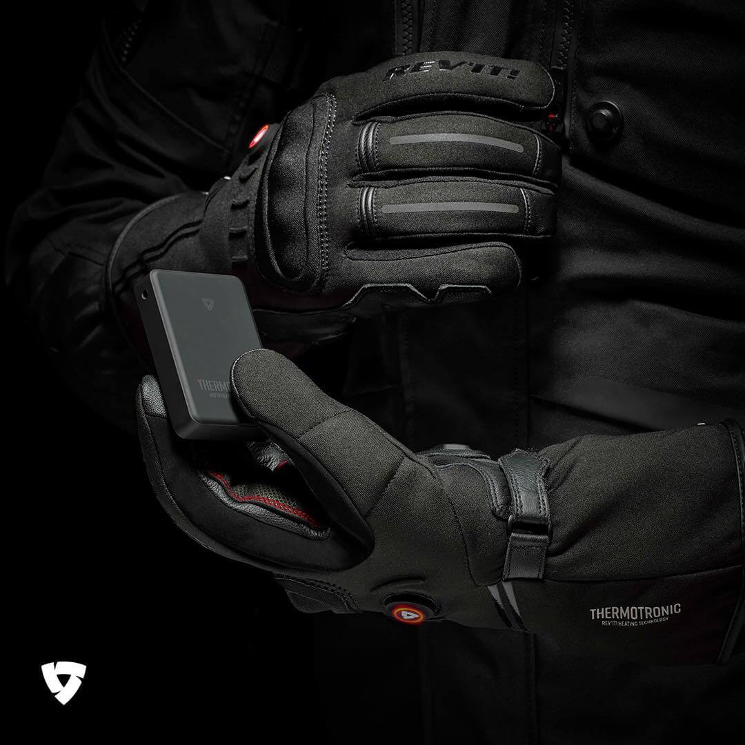 REV'IT! | Liberty H2O Unisex Heated Gloves - S - Gloves - Peak Moto