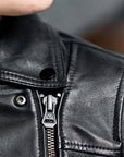 REV'IT! | Liv Ladies Leather Jacket - Black - Women's Leather Jackets - Peak Moto