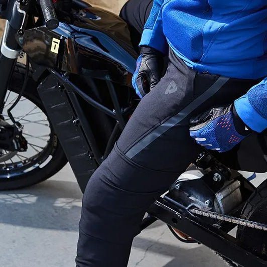 REV'IT! | Parabolica Unisex Textile Pants - Black - Men's Pants - Peak Moto