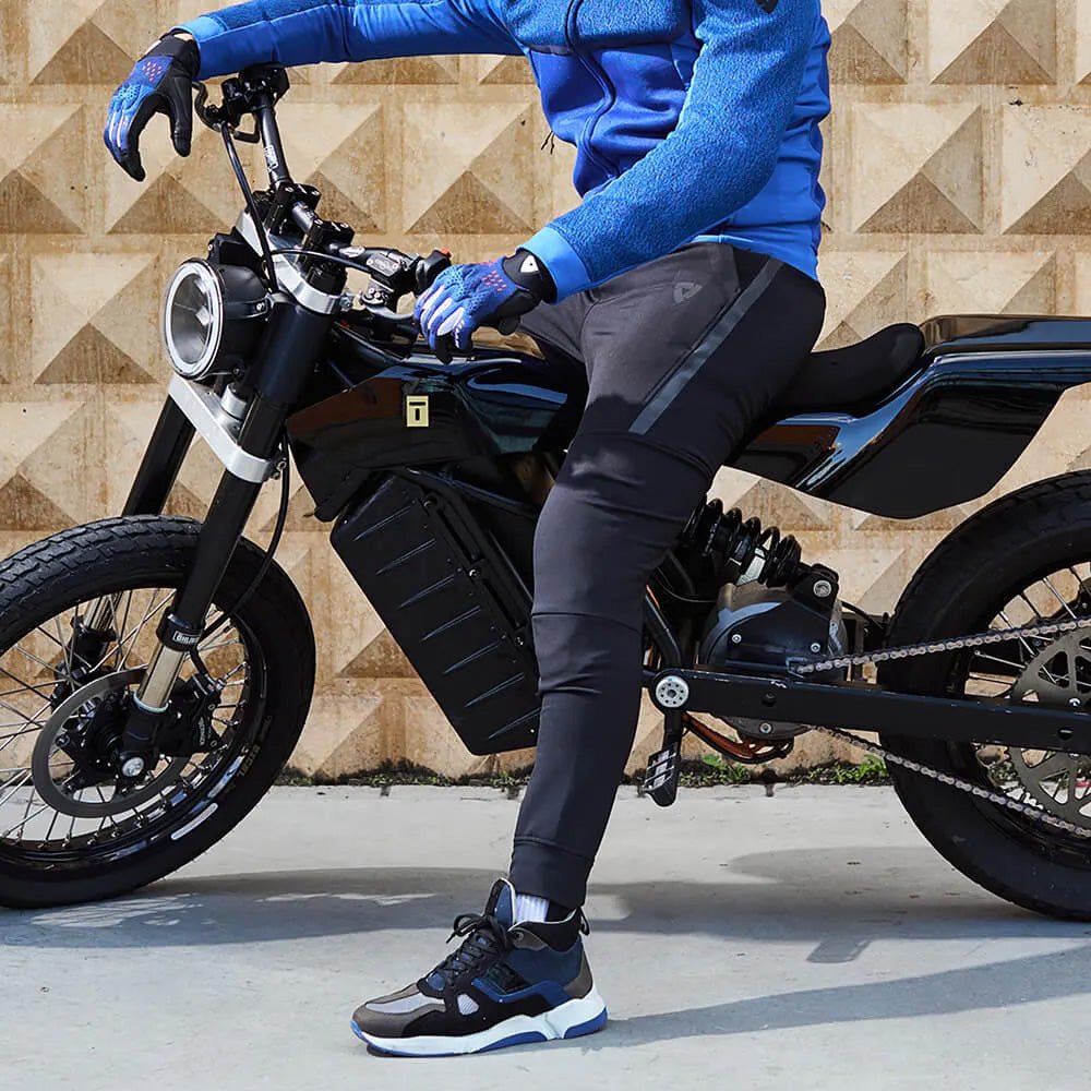 REV'IT! | Parabolica Unisex Textile Pants - Black - Men's Pants - Peak Moto