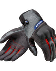 REV'IT! | Volcano Gloves - Black - Grey - Gloves - Peak Moto