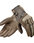 REV'IT! | Volcano Gloves - Sand - Black - Gloves - Peak Moto