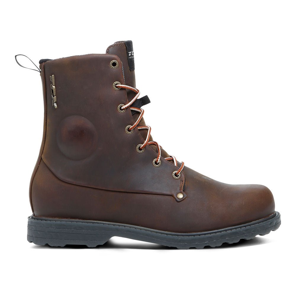 TCX | Blend 2 Waterproof Boots - Brown - Boots & Shoes - Peak Moto