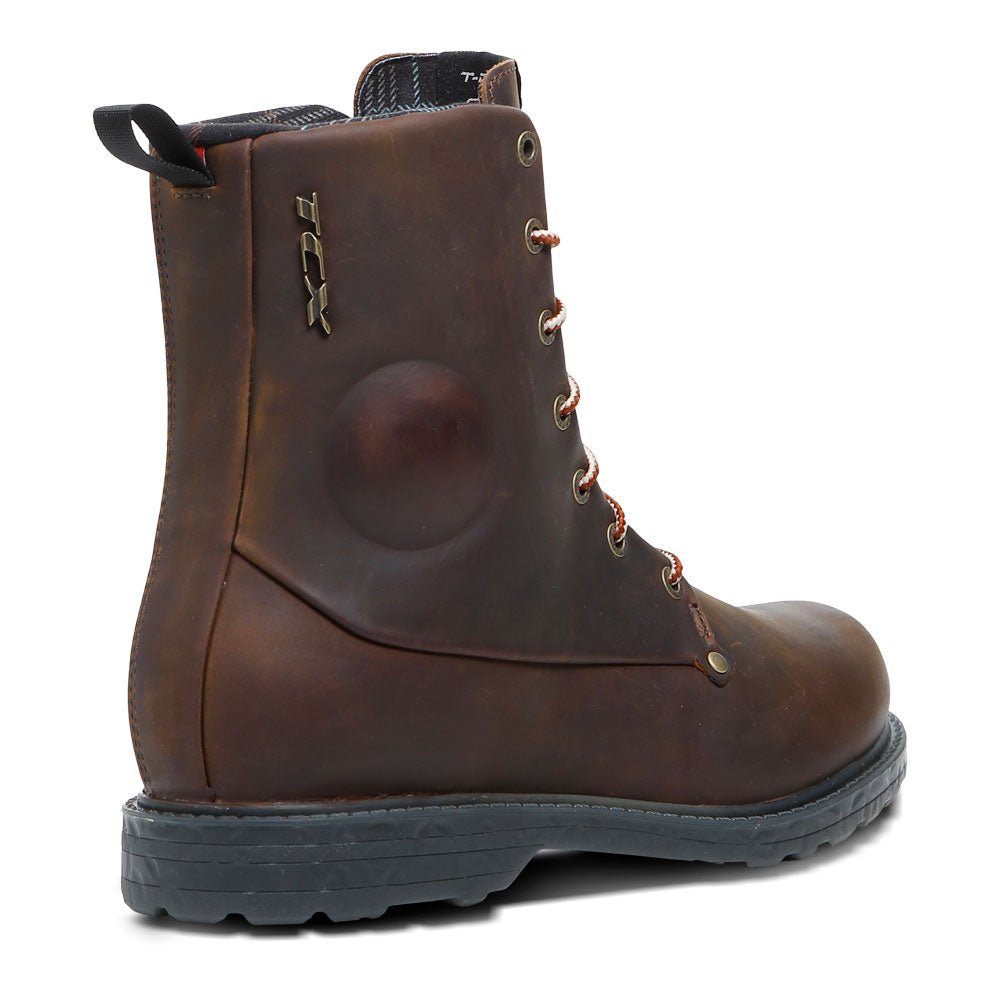 TCX | Blend 2 Waterproof Boots - Brown - Boots & Shoes - Peak Moto
