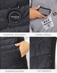 Venture Heat | Women’s Roam 3.0 Insulated Heated Vest with HeatSync™ - XS / AU 8 - Heated Gear - Peak Moto