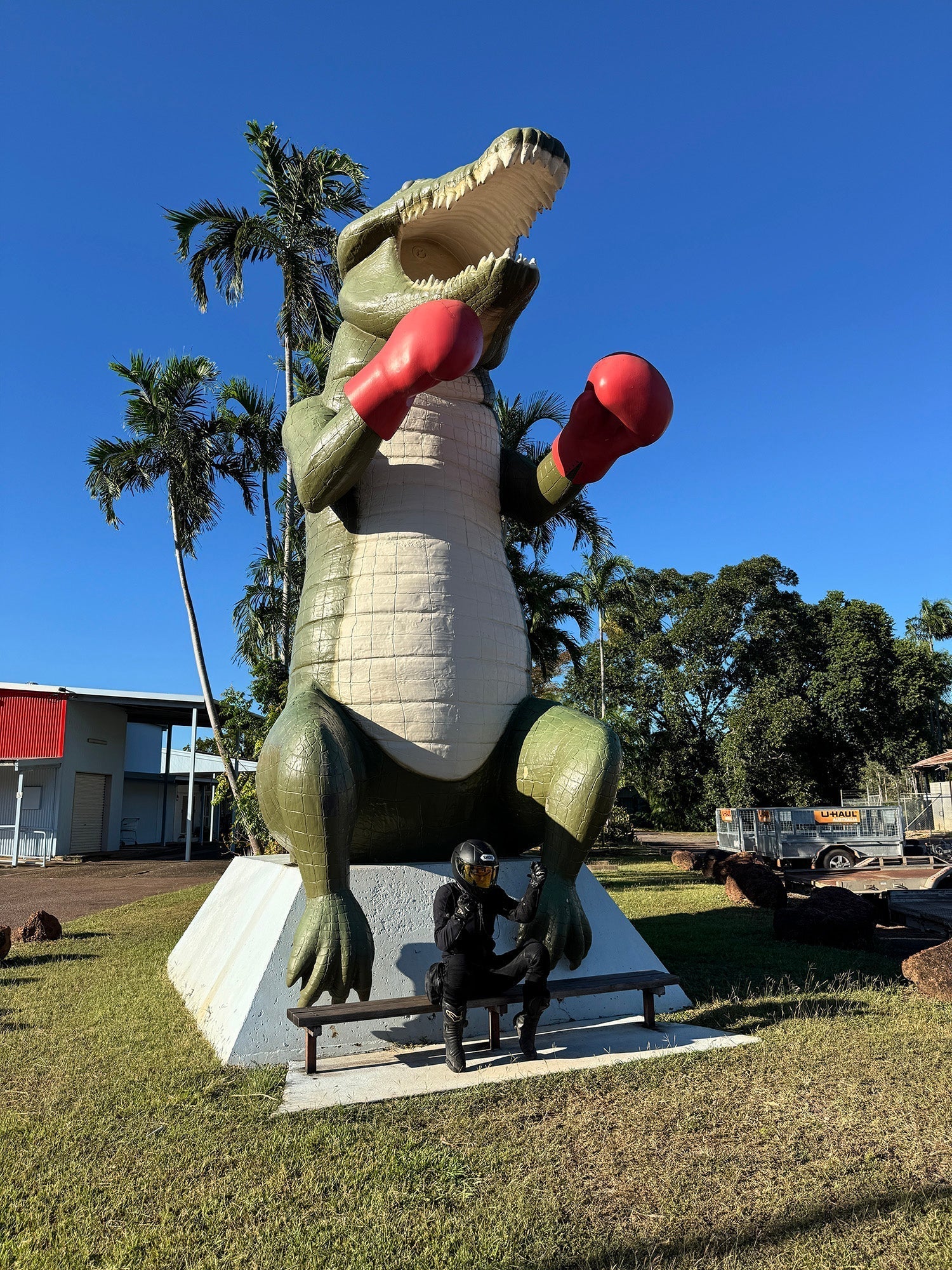 Day 33: Darwin to Daly Waters - Flora as Green as the Fauna