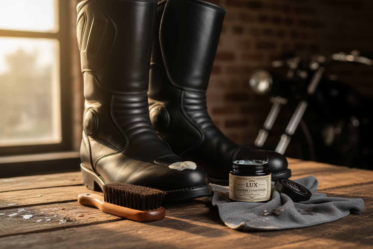 How to Care for Leather Motorcycle Boots