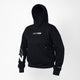 Storm Unisex Armoured Hoodie - Black + Silver Reflective