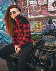 MotoGirl | Jessie Flannel Jacket