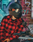 MotoGirl | Jessie Flannel Jacket