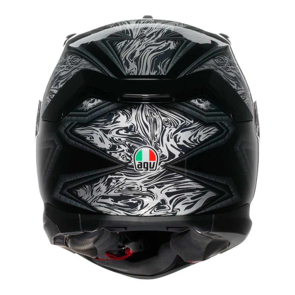 AGV K7 Helmet - Damascus Black/Silver
