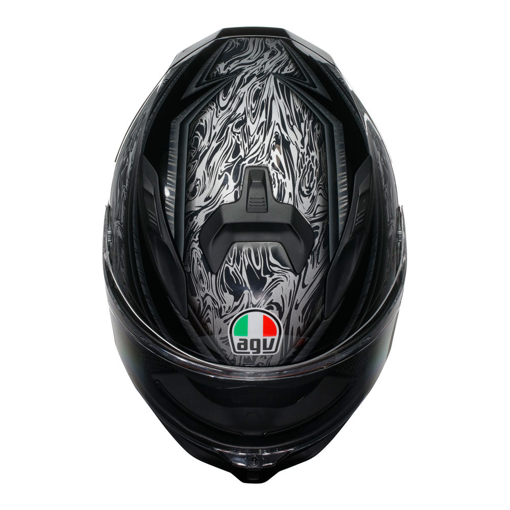 AGV K7 Helmet - Damascus Black/Silver