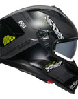 AGV K7 Helmet - Kyber Matt Grey/Fluoro Yellow