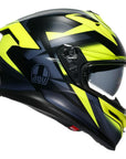 AGV K7 Helmet - Glimpse Black/Fluoro Yellow
