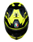 AGV K7 Helmet - Glimpse Black/Fluoro Yellow