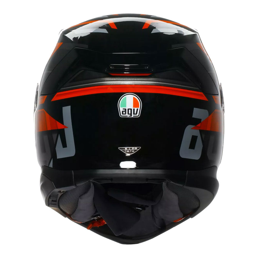AGV K7 Helmet - Taurax Black/Red