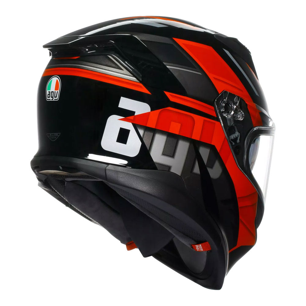 AGV K7 Helmet - Taurax Black/Red