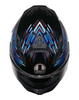AGV K7 Helmet - Genisys Black/Blue/Grey