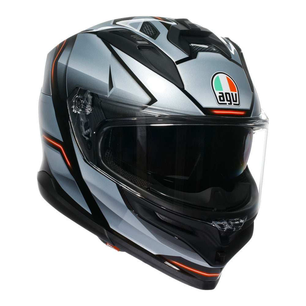 AGV K7 Helmet - Jaeger Black/Silver