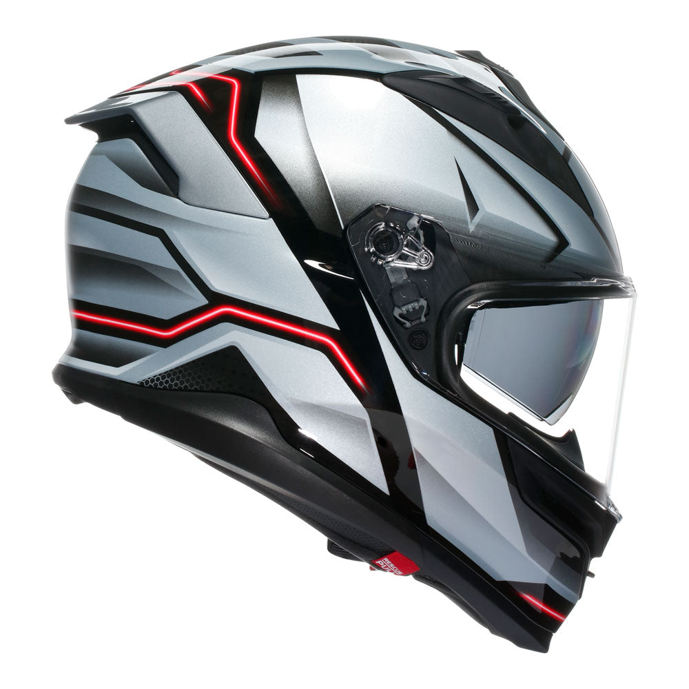 AGV K7 Helmet - Jaeger Black/Silver