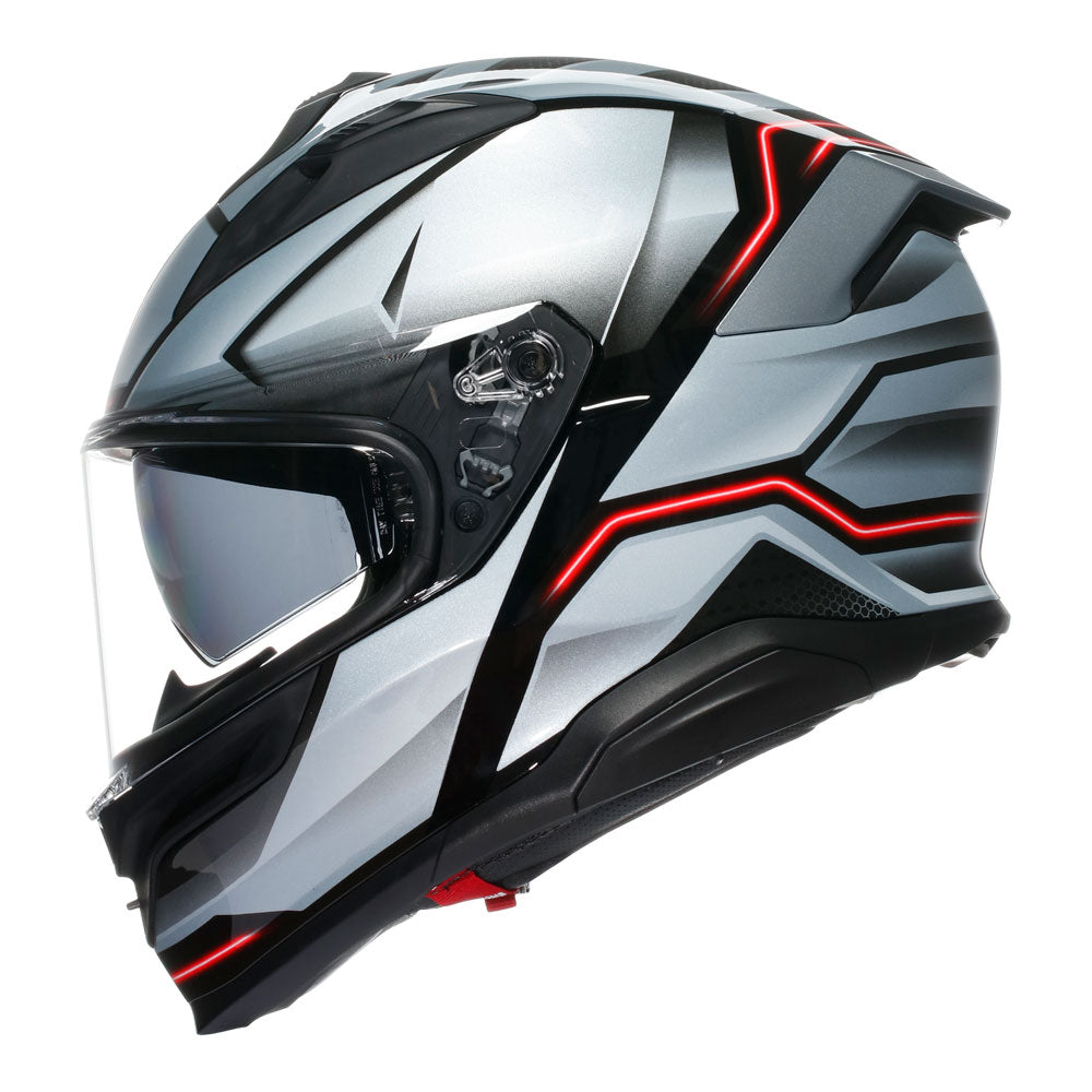 AGV K7 Helmet - Jaeger Black/Silver