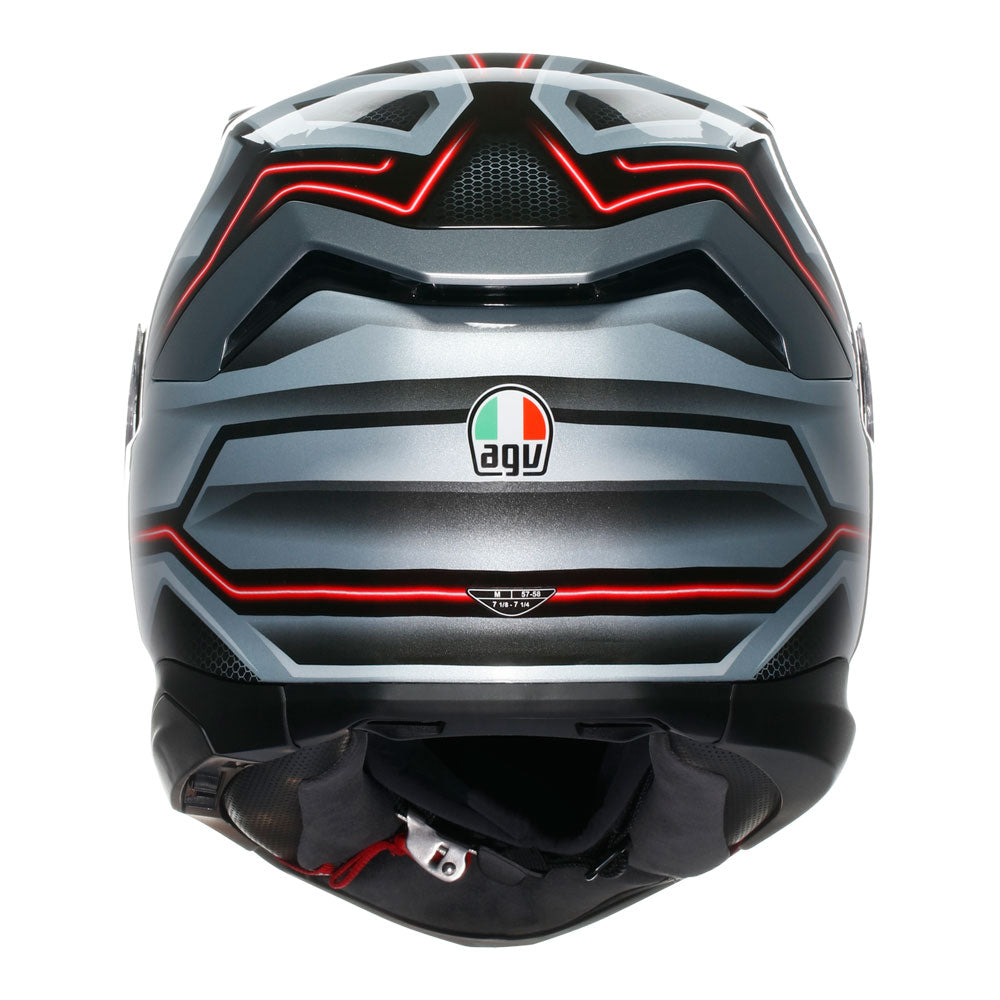 AGV K7 Helmet - Jaeger Black/Silver