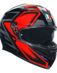 AGV K3 Helmet - Compound Black/Red