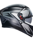 AGV K3 Helmet - Compound Matt Black/Grey