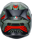 AGV K3 Helmet - Decept Matt Black/Green/Red