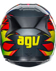 AGV K3 Helmet - Birdy 2.0 Grey/Yellow/Red