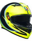 AGV K3 Helmet - Rossi Winter Test Phillip Island 2005