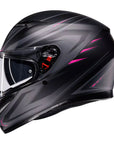 AGV K3 Helmet - Syth Matt Black/Pink