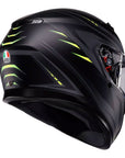 AGV K3 Helmet - Syth Matt Black/Yellow Fluro
