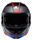 AGV K3 Helmet - Striga Matt Black/Blue/Red
