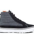 Street 3 Lady Textile Waterproof Shoes - Black/Grey