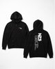 Storm Unisex Zip Up Armoured Hoodie - Black + Silver Reflective