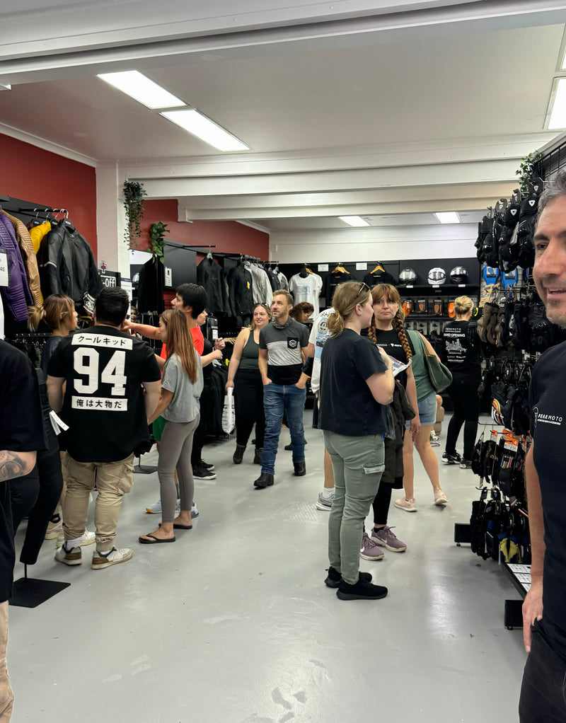 Grand opening weekend at Peak Moto Brisbane.