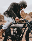 Schwarzer Pfeil Moto | Herren-Wild- und Free-Jacke
