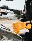 Schwarzer Pfeil Moto | Bienenkönigin-Handschuhe
